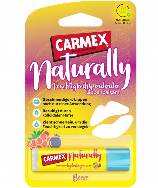 CARMEX Naturally Lippenbalsam Berry 4,25g Stift